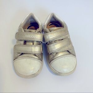Size 7 Geox Toddler Velcro Sneakers